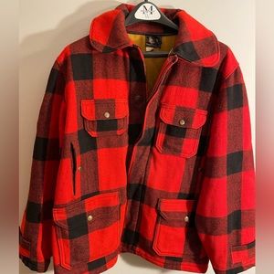 Vintage Woolrich hunting coat. Very rare.